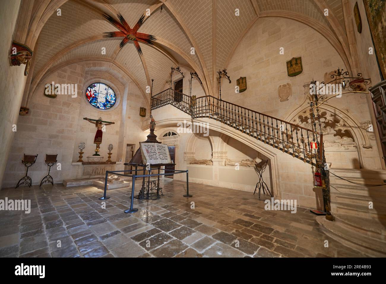 Kapelle des Corpus Christi von Burgos, Burgos, Castilla y Leon, Spanien Stockfoto