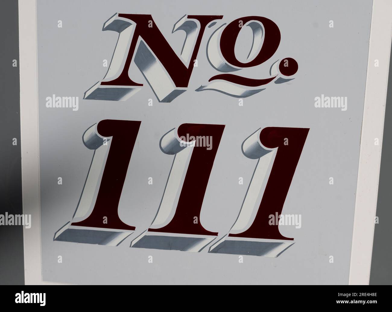 Nr. 111, Schmalbootdesign, Grand Union Canal, Warwickshire, Großbritannien Stockfoto
