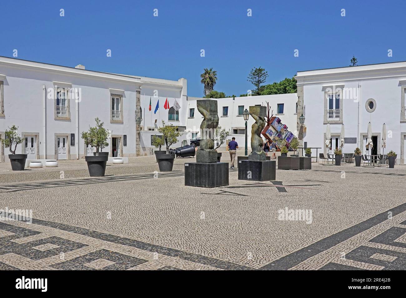 Portugal, Cascais (Lissabon) - Pestana Cidadela, Pousada & Art District ist ein 5-Sterne-Hotel in Cascais. Es ist Teil der Pestana Collection Hote Stockfoto