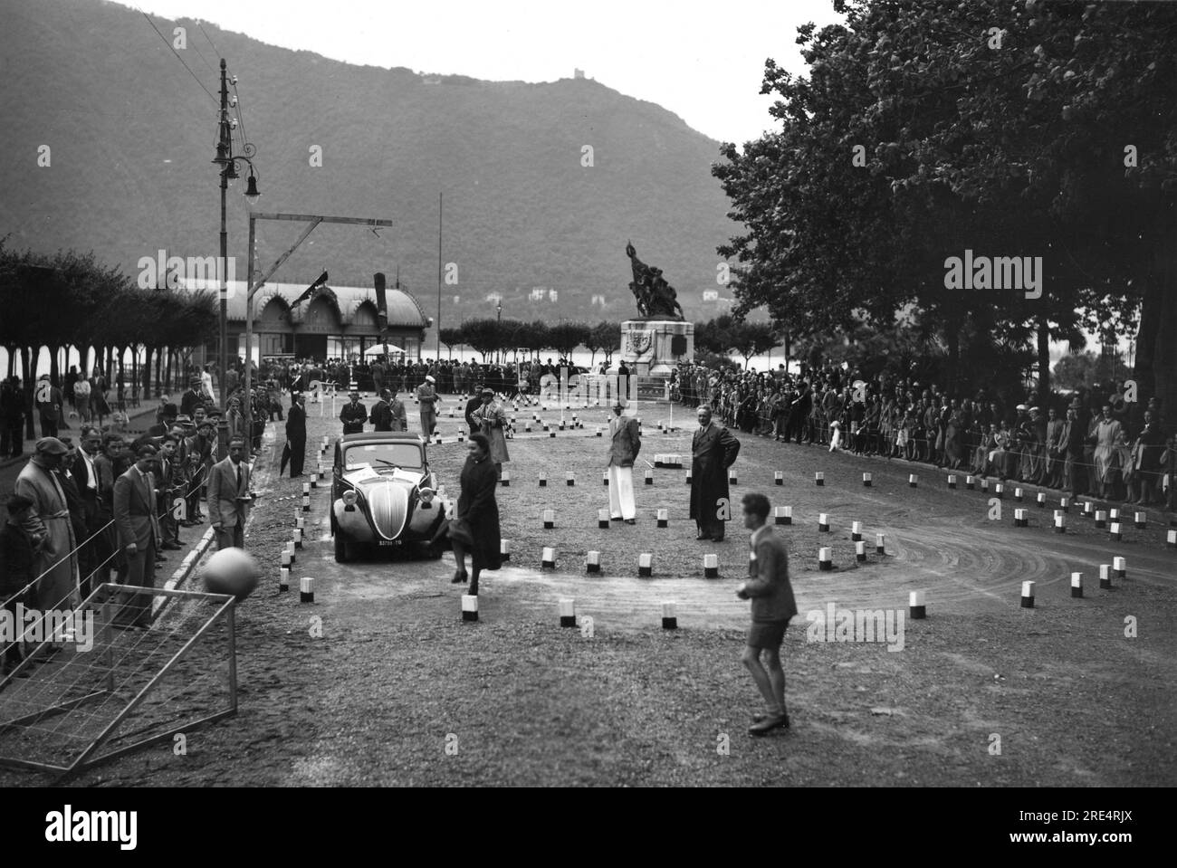 Cernobbio - Fiat 508C Concorso d’Eleganza automobili Villa d’Este11 giugno 1939 Stockfoto