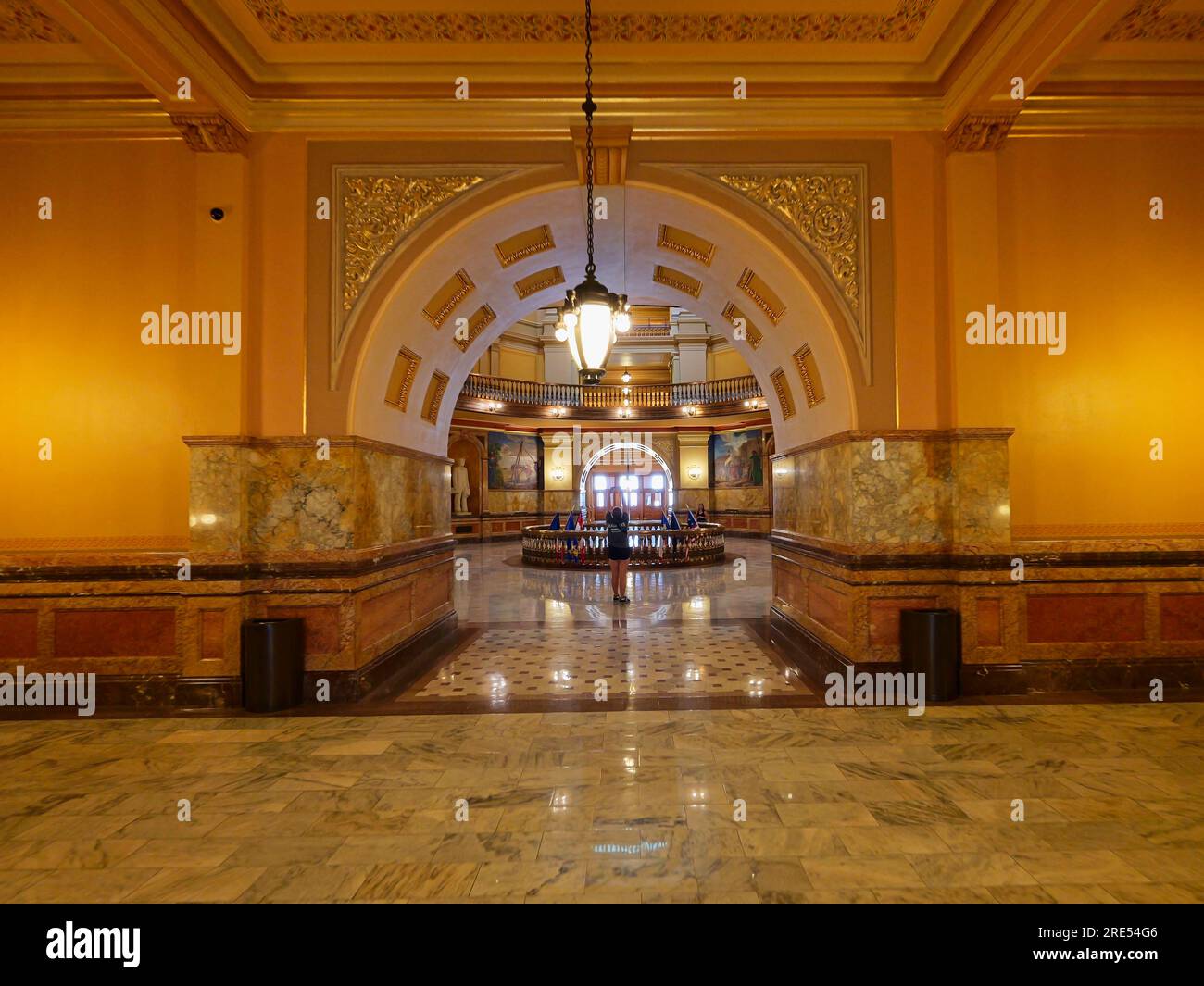 Topeka, Kansas - 22. Juli 2023: State Capitol in Topeka, KS Stockfoto