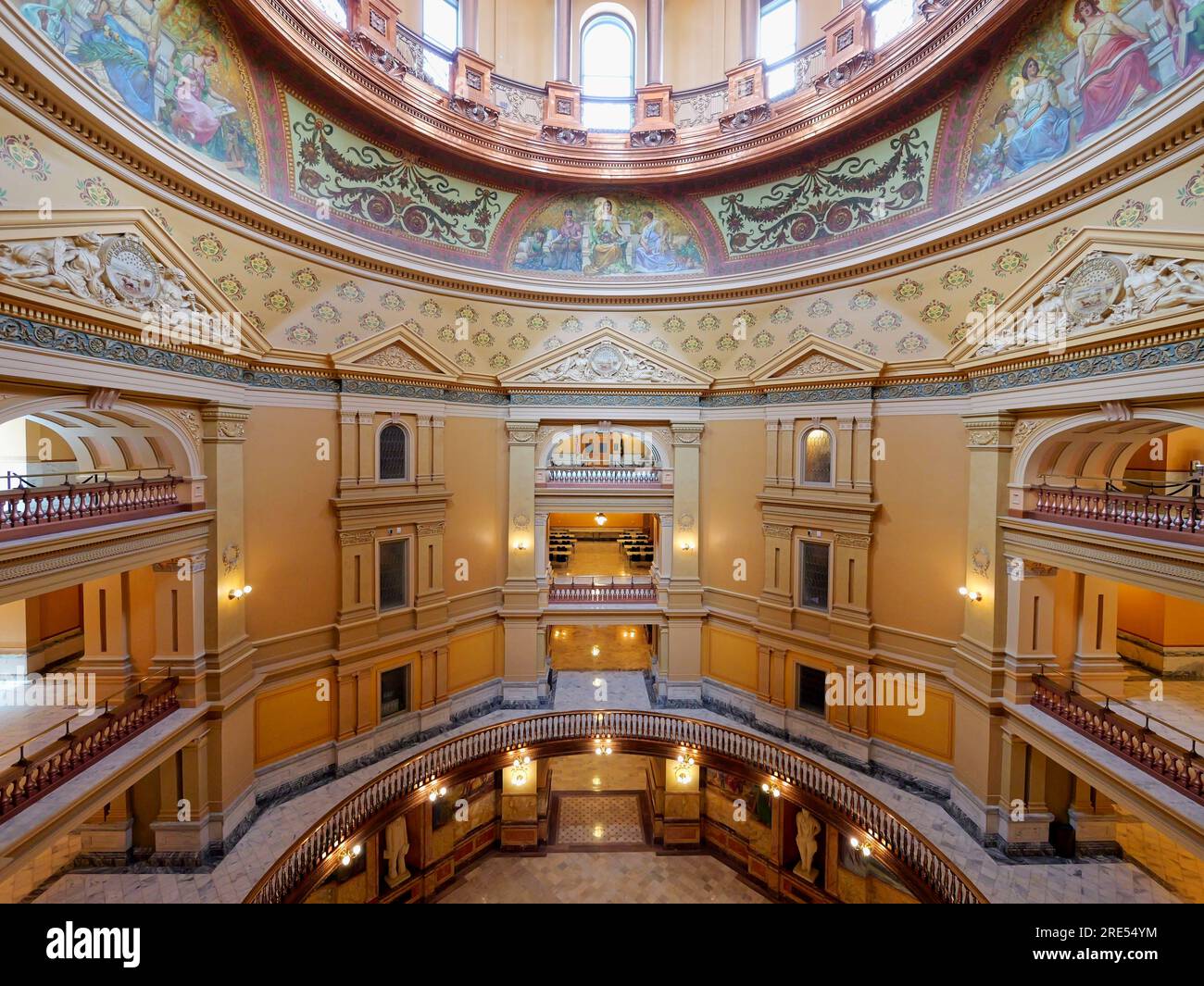 Topeka, Kansas - 22. Juli 2023: State Capitol in Topeka, KS Stockfoto