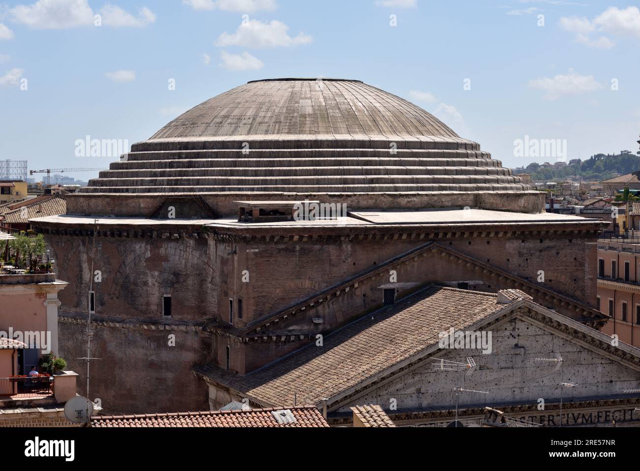 Pantheon-Kuppel, Rom, Italien Stockfoto