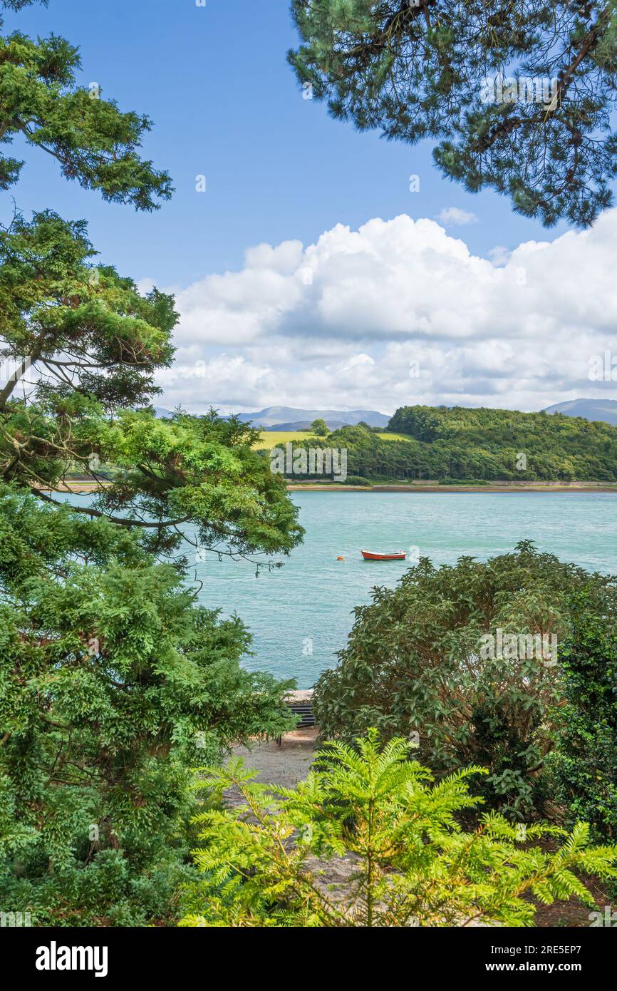 Plas Newydd Country House und Gärten Stockfoto