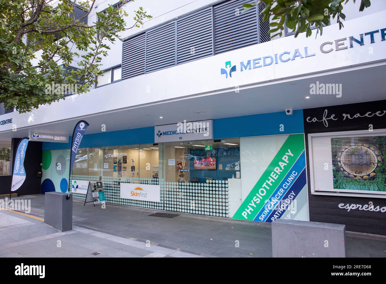 Australisches medizinisches Zentrum für Gesundheit und Behandlung, Mona Vale, Sydney, Australien, Ärzte für Termine verfügbar Stockfoto