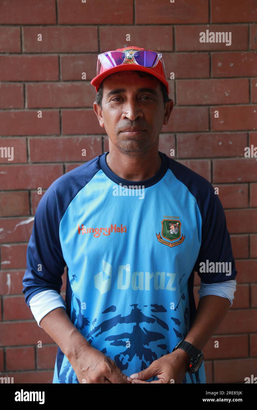 BCB-Trainer Sohel Islam Stockfoto