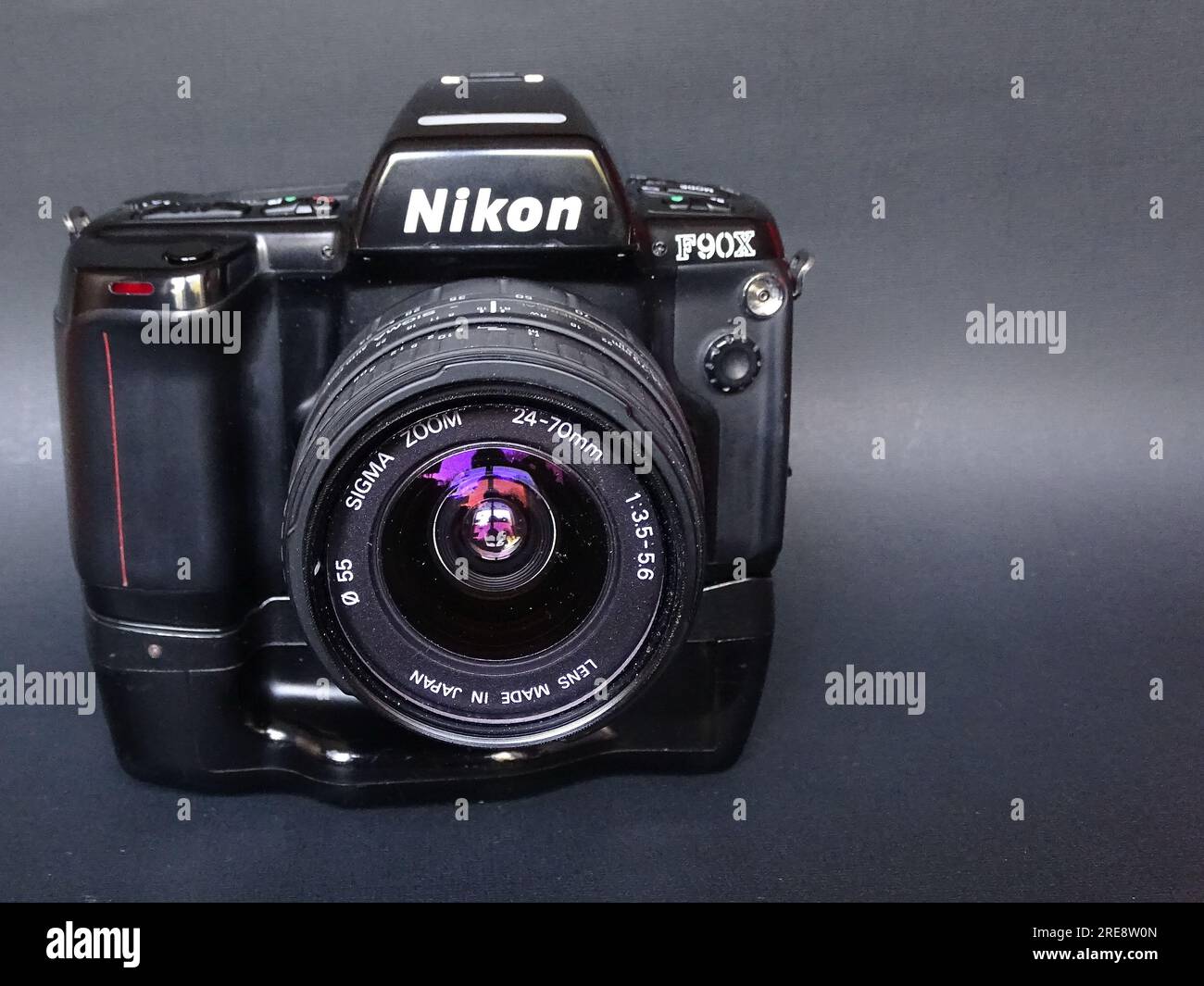 SLR-Kamera Nikon F90X Stockfoto