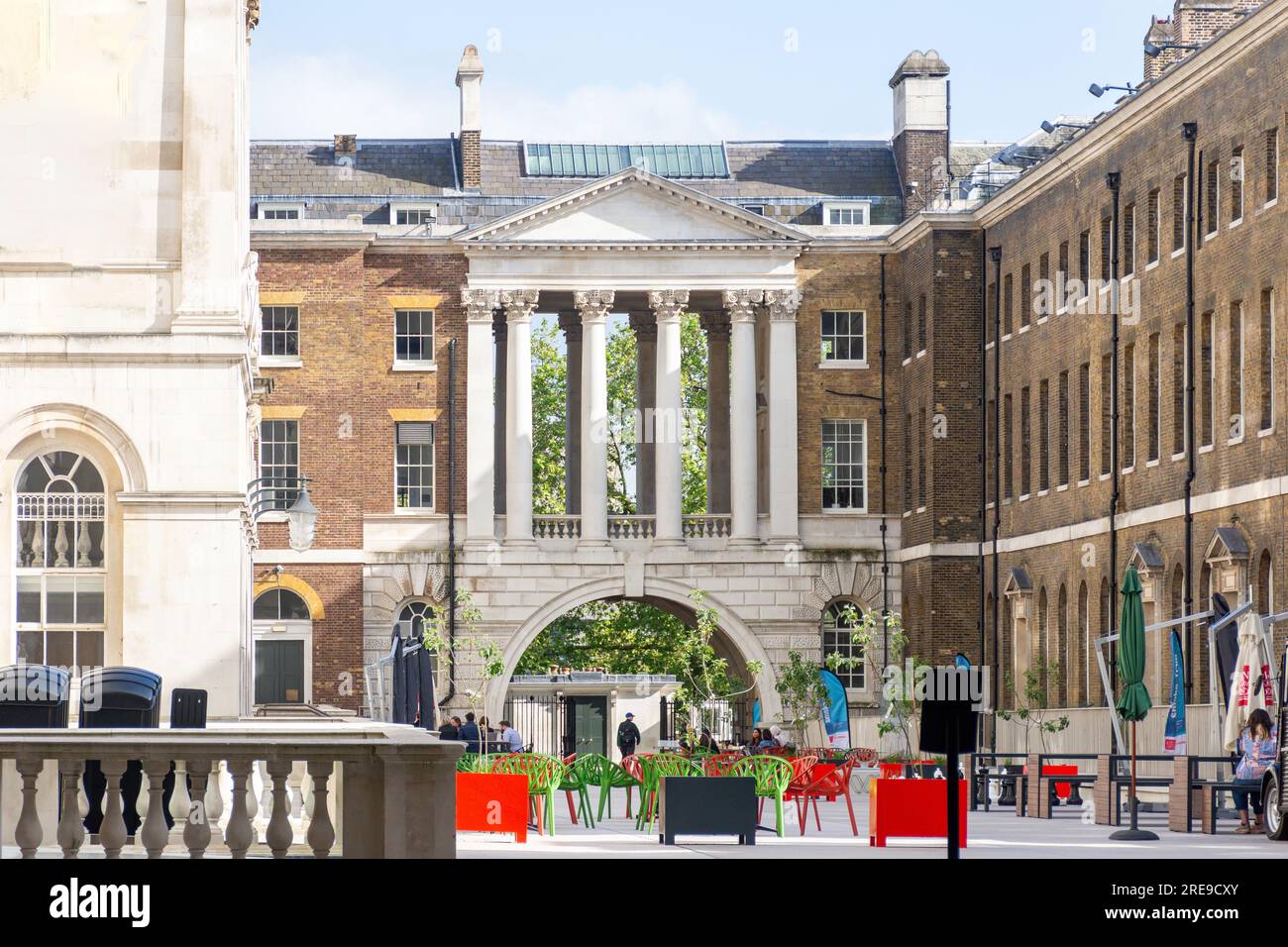 The Strand Campus, King's College London (University), The Strand, City of Westminster, Greater London, England, Vereinigtes Königreich Stockfoto