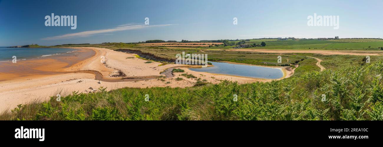 St Mary's Haven an der Embleton Bay nahe Low Newton-by-the-Sea, Northumberland, Großbritannien Stockfoto