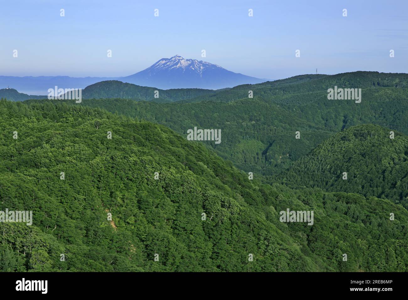 Mt. Iwaki Stockfoto