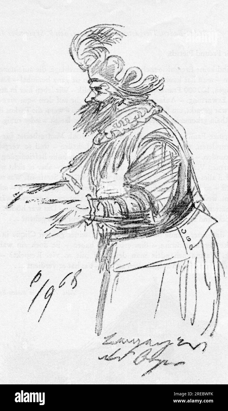 Turgenev, Iwan Sergejewitsch, 9.11.1818 - 3,9.1883, russischer Schriftsteller, ADDITIONAL-RIGHTS-CLEARANCE-INFO-NOT-AVAILABLE Stockfoto