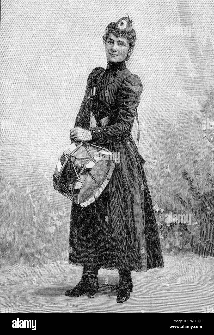 Wedekind, Erika, 13.11.1868 - 10.10.1944, deutscher Opernsänger (Sopran), ADDITIONAL-RIGHTS-CLEARANCE-INFO-NOT-AVAILABLE Stockfoto