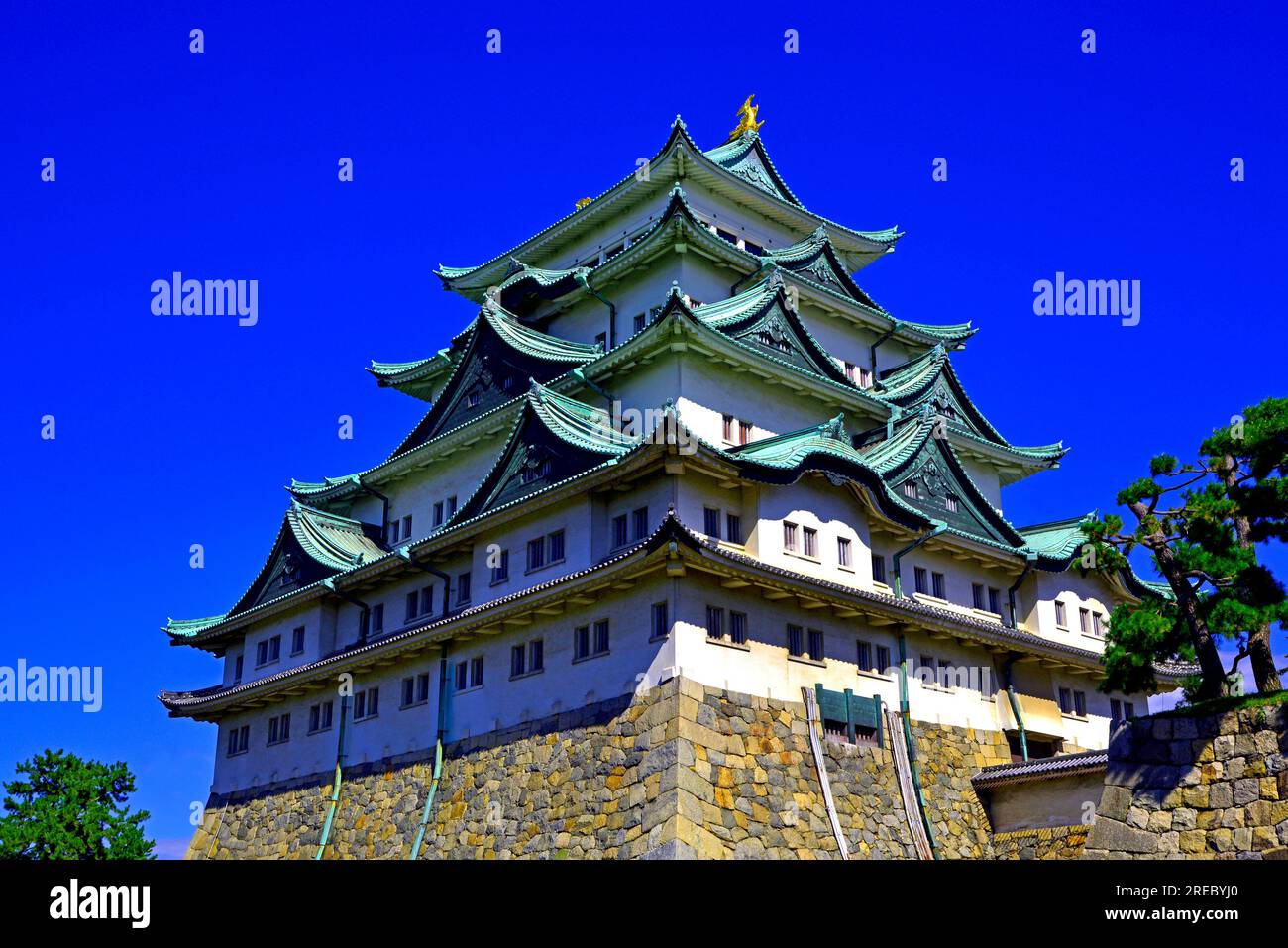 Nagoya castle Stockfoto