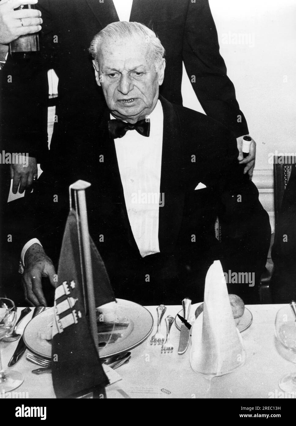 Weichmann, Herbert, 23.2.1896 - 9.10.1983, deutscher Politiker (Sozialdemokratische Partei Deutschlands), ADDITIONAL-RIGHTS-CLEARANCE-INFO-NOT-AVAILABLE Stockfoto