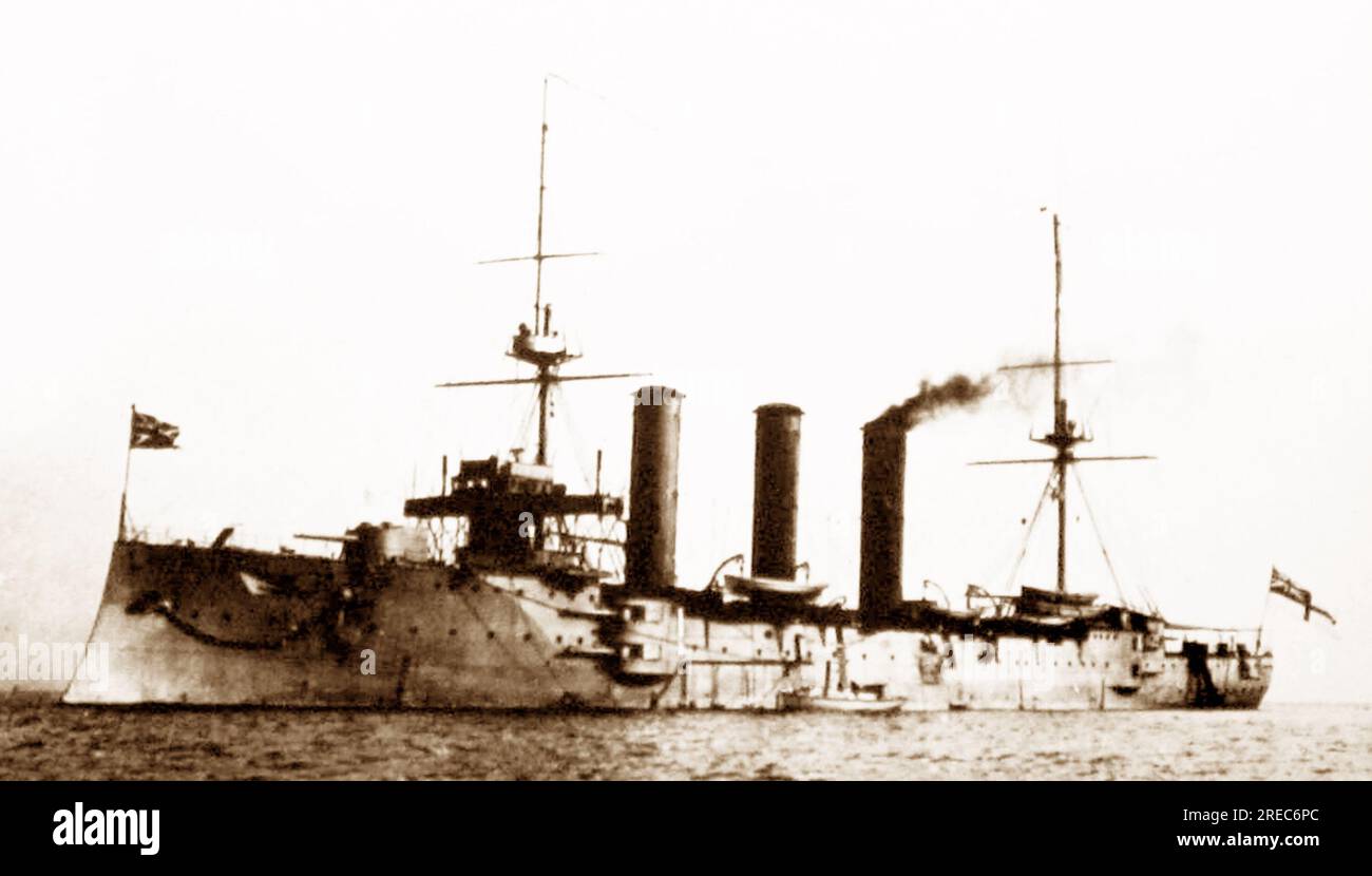 HMS Monmouth, Royal Navy, WW1 Stockfoto
