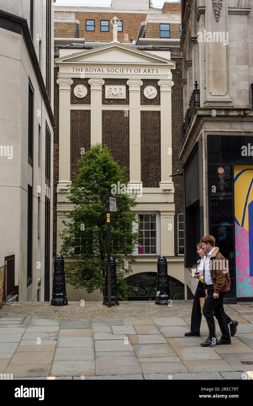 Royal Society of Arts, London, Großbritannien Stockfoto