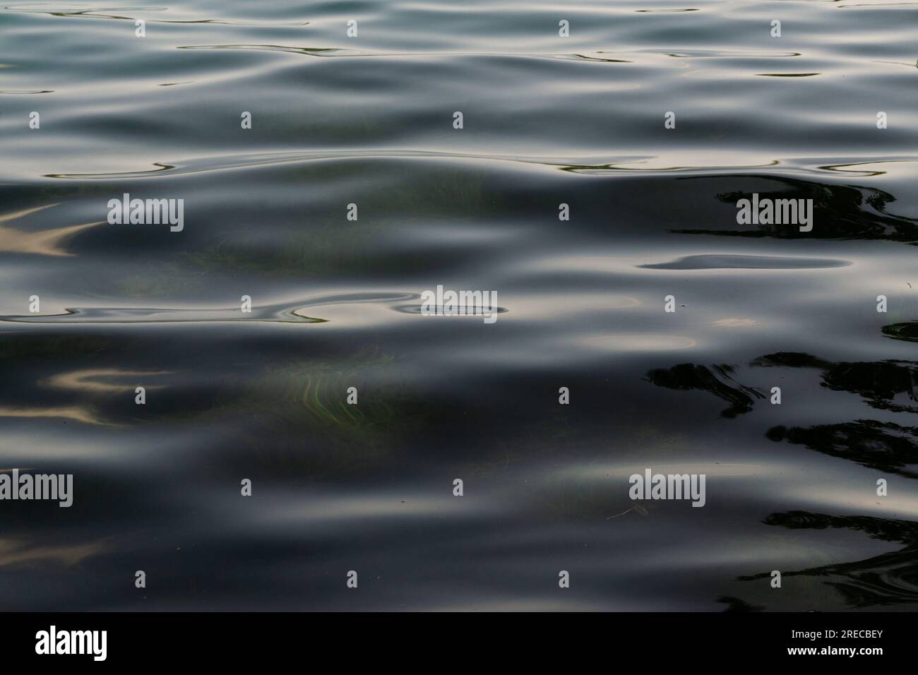 Llac de Banyoles, Pla de l'Estany, Katalonien, Spanien. Juli 2023 Stockfoto