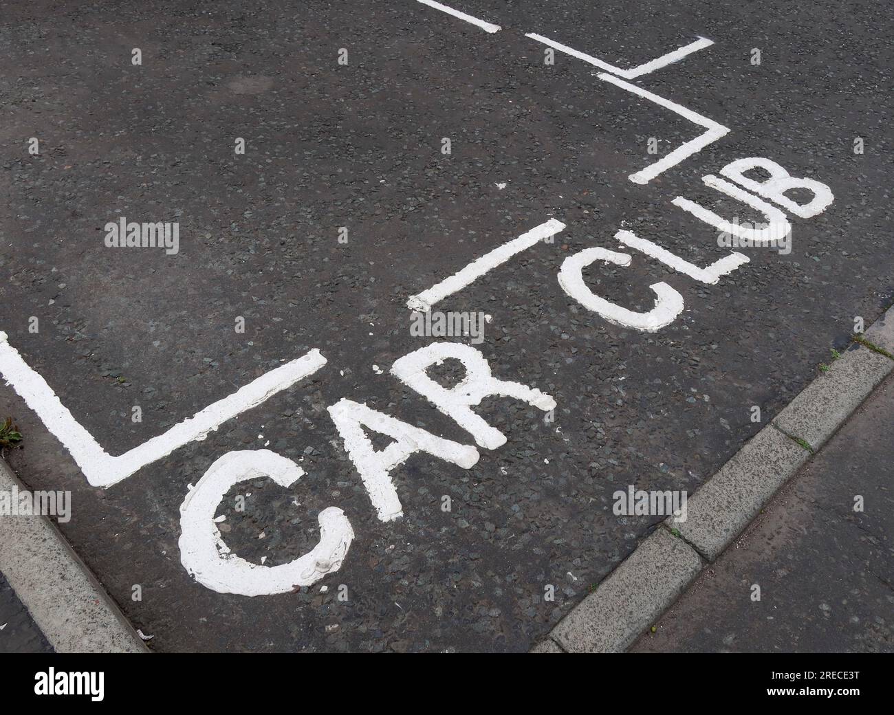 Car Club, in Tower Place, Leith, Edinburgh, Schottland, GB - Stockfoto