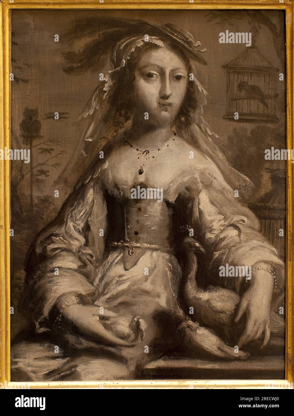 Allegorie de l'air. Peinture de Juste d'Egmnot (1601-1674), Art francais 17e Siecle. Musée des Beaux Arts de Rouen. Stockfoto