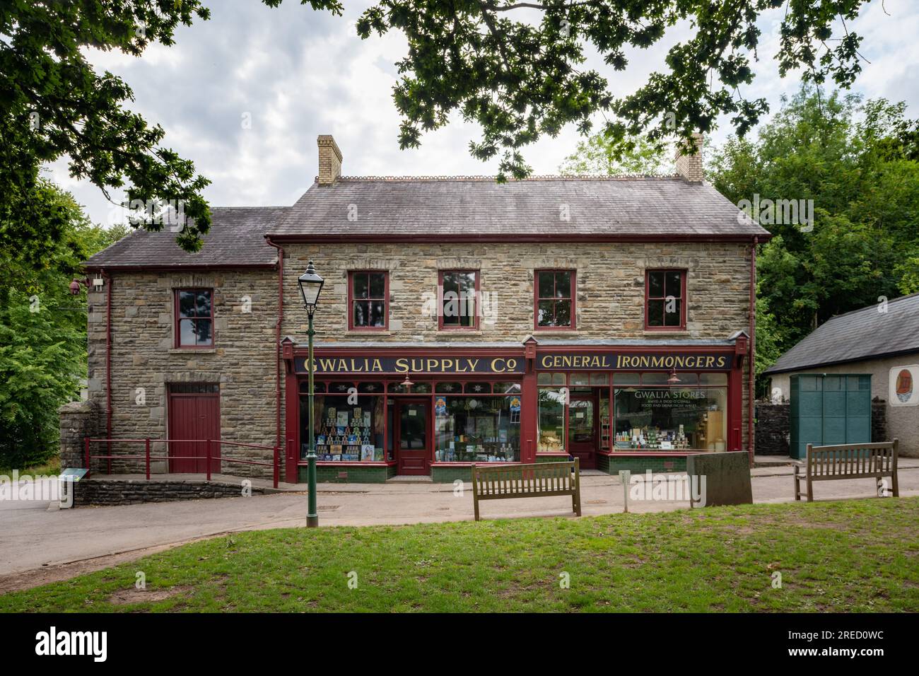 Gwalia Stores, St. Fagans National Museum of History, Cardiff, Wales, Großbritannien Stockfoto