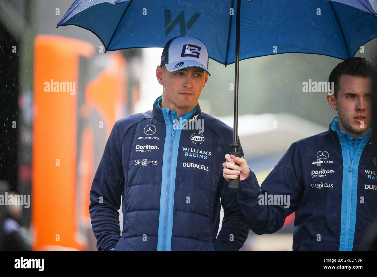 #02 Logan SarSergeant, (USA) Williams Mercedes während der belgischen GP, Spa-Francorchamps 27-30. Juli 2023 Formel 1 Weltmeisterschaft 2023. Stockfoto