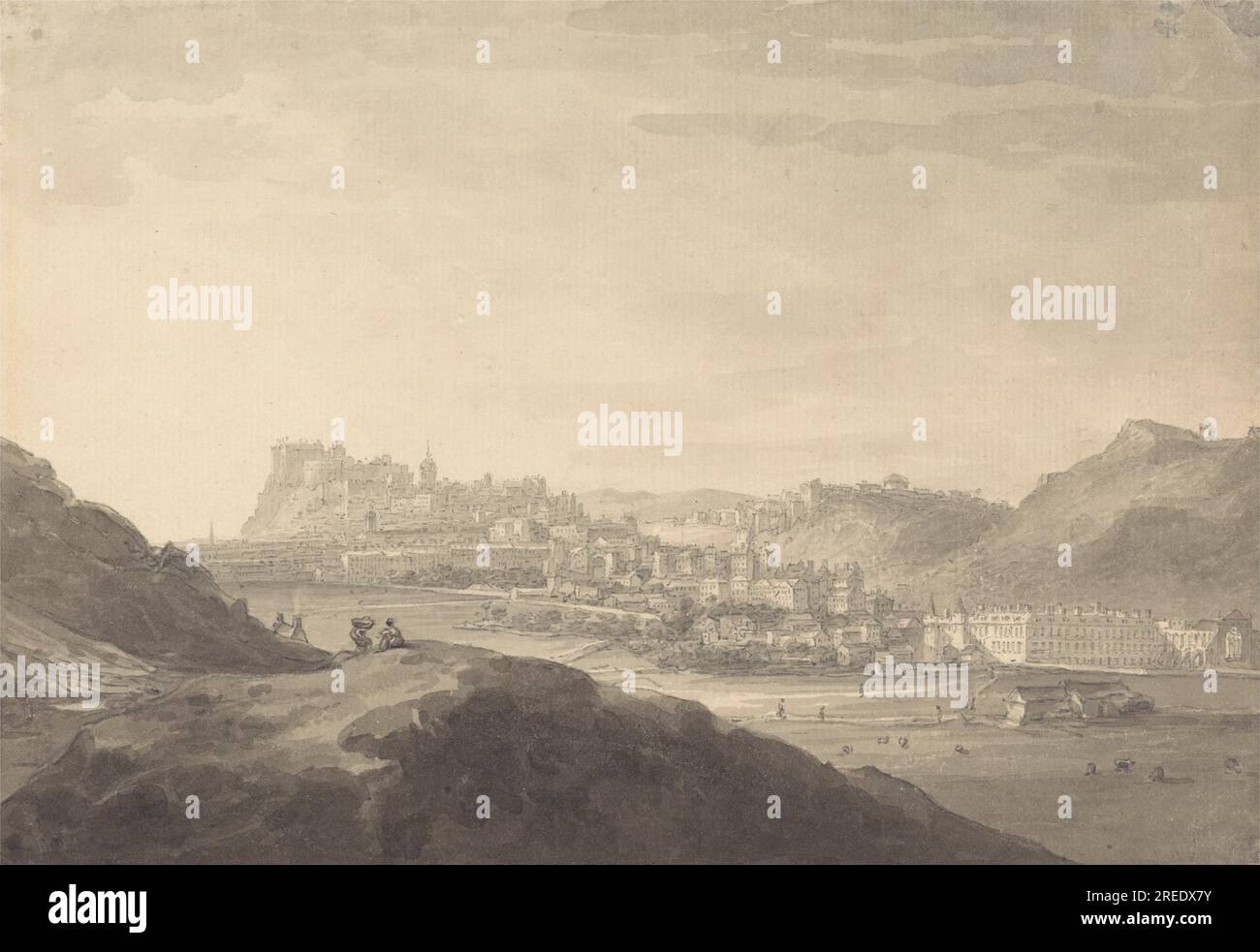Edinburgh ca. 1778 von Thomas Hearne Stockfoto
