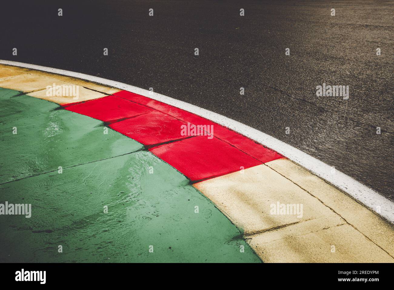 Stavelot, Belgien, 27/07/2023, Illustration, Regen, Pluie, während des Formel 1 MSC Cruises 2023 Grand Prix in Belgien, 12. Runde der Formel-1-Weltmeisterschaft 2023 vom 28. Bis 30. Juli 2023 auf dem Circuit de Spa-Francorchamps in Stavelot, Belgien Stockfoto