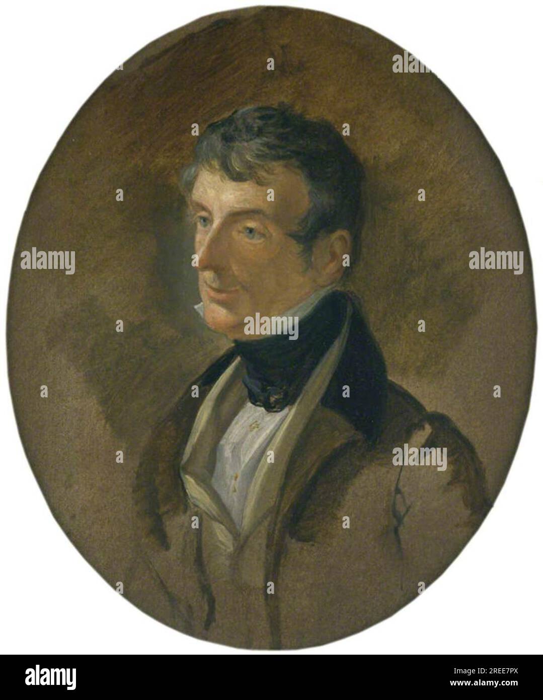 William John Bankes, MP (1786-1855) zwischen ca. 1833 und ca. 1836 von George Hayter Stockfoto