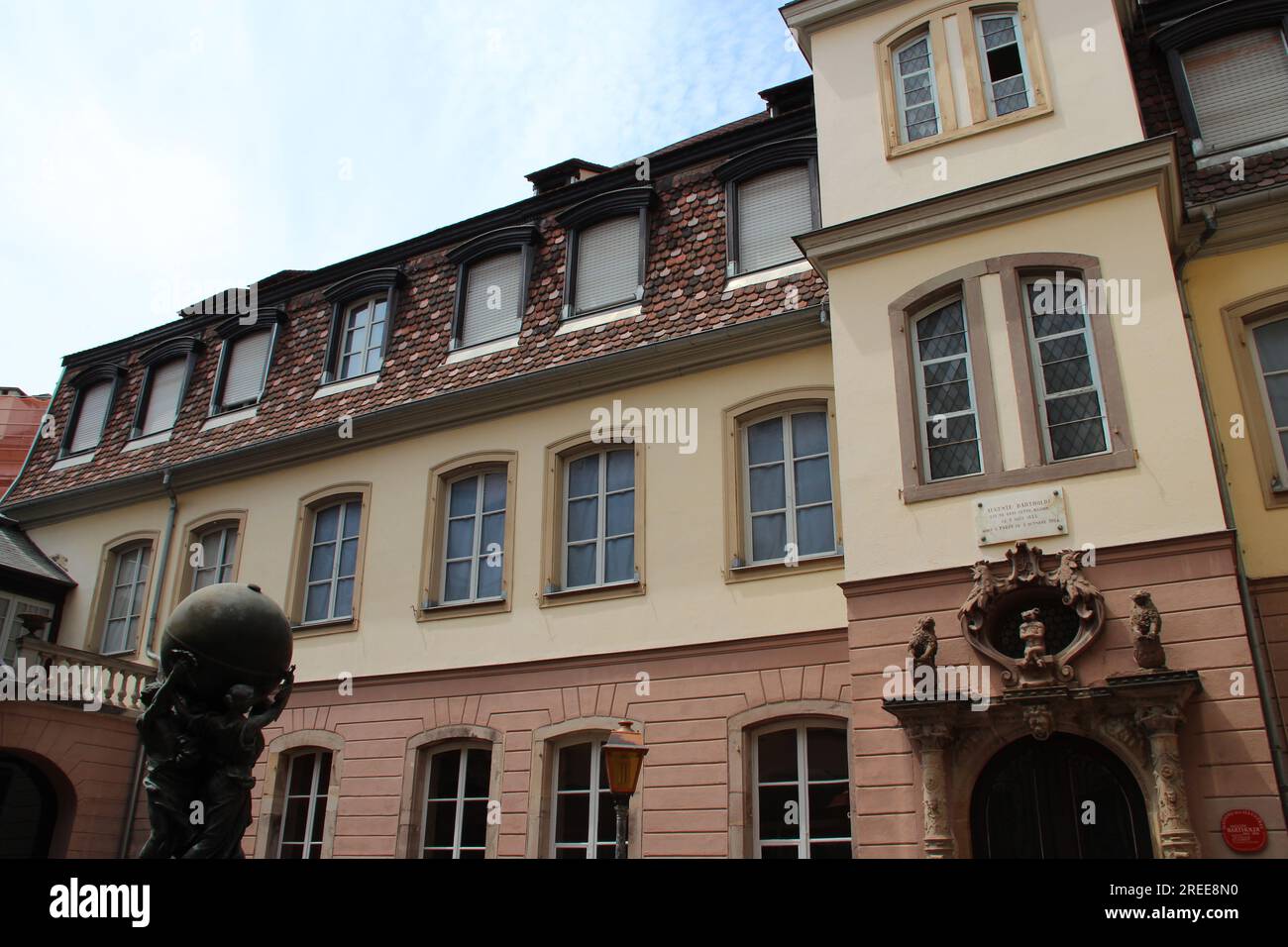 Haus (bartholdi-Museum) in colmar im elsass (frankreich) Stockfoto