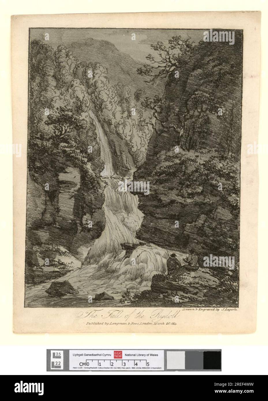 Der Fall der Rydoll 1804 von John Laporte Stockfoto