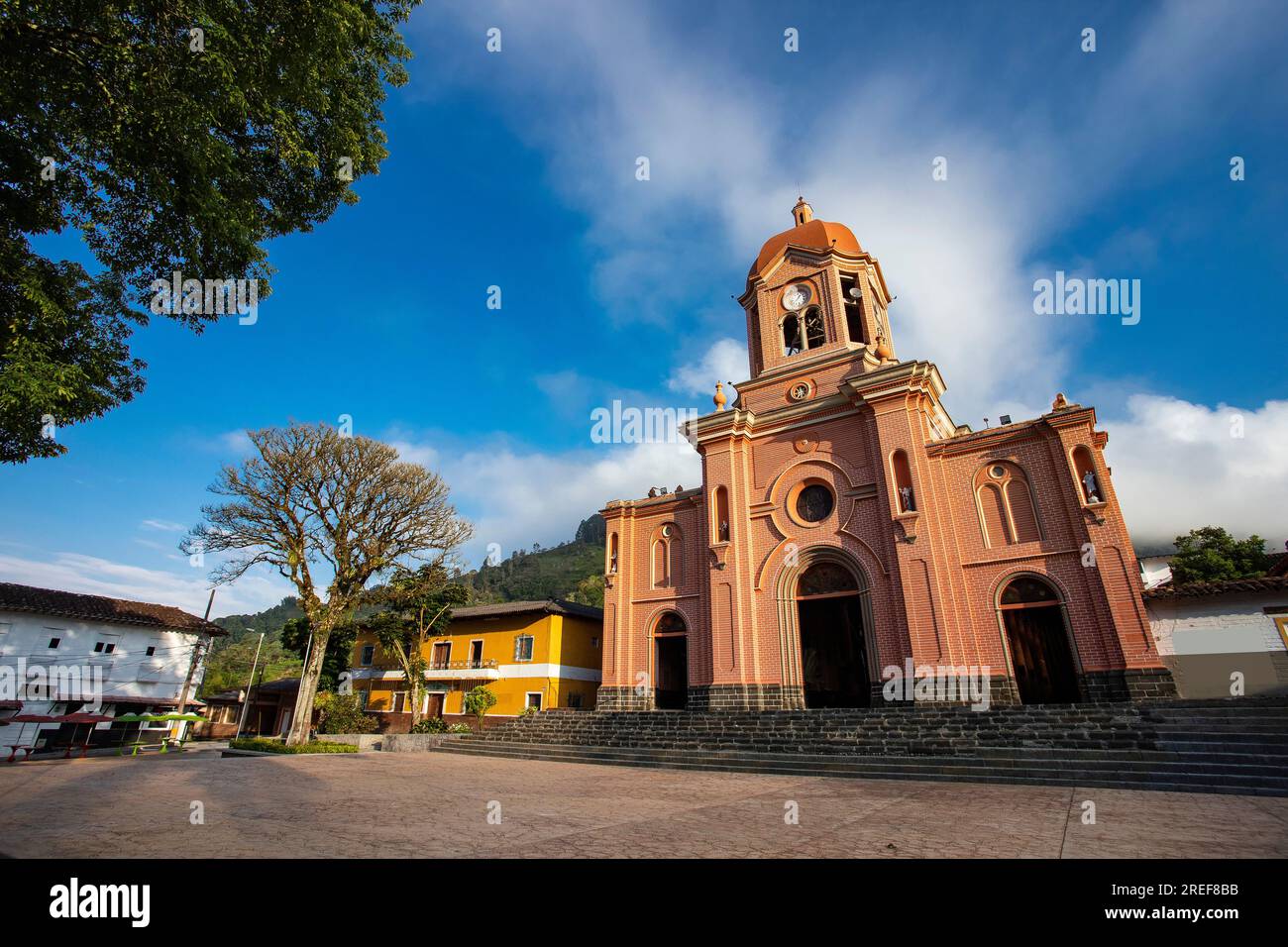 Pueblorrico, Antioquia - Kolumbien - 05. April 2023. Gemeinde Kolumbien in der südwestlichen Unterregion des Departements Stockfoto