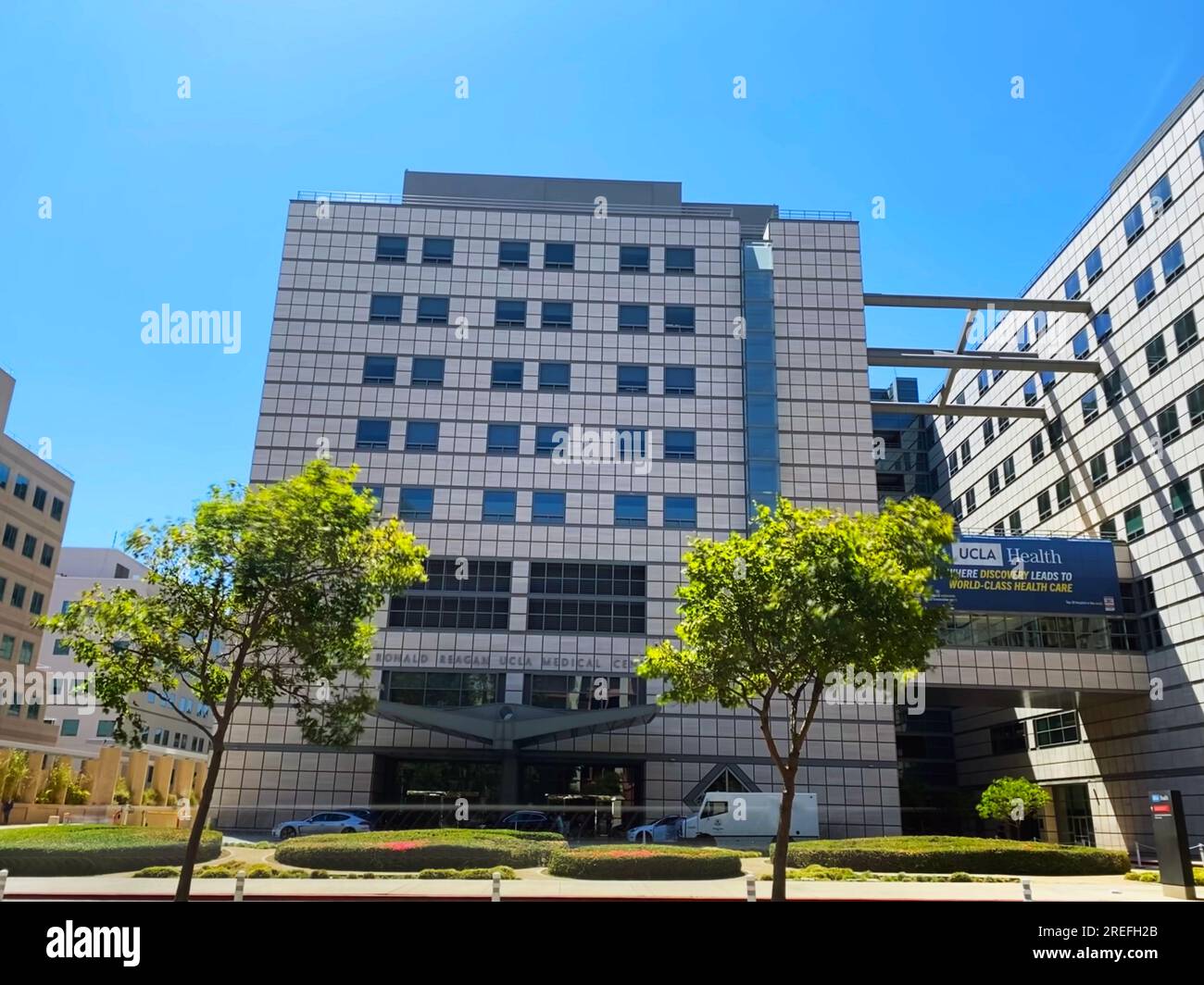 Ronald Reagan UCLA Medical Center, Los Angeles, Kalifornien Stockfoto