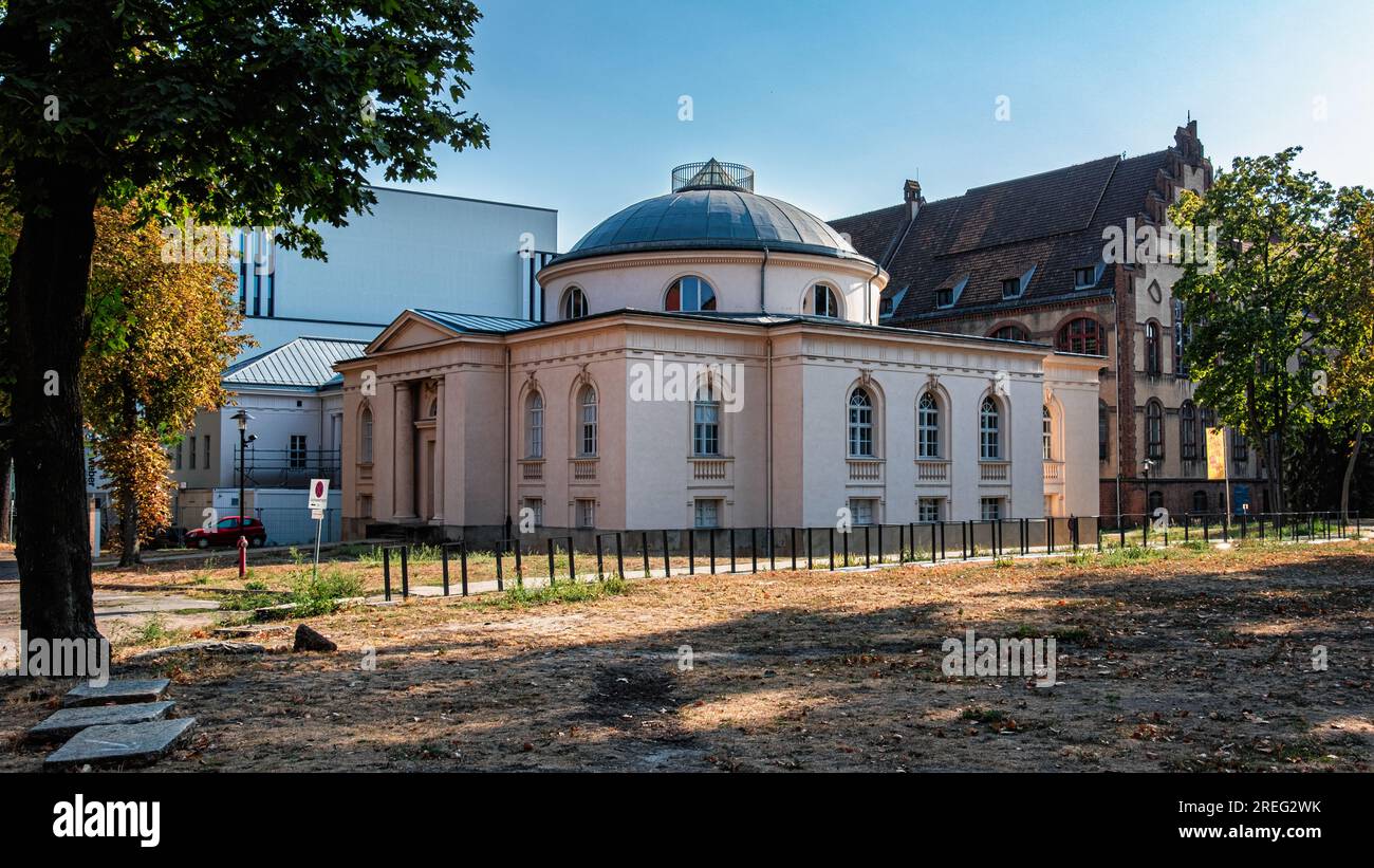 Veterinary Anatomy Theater,Haus 3, Philippstrasse 13, Berlin, Mitte.Charité Hospital Campus,Lehrkrankenhaus verbunden mit Humboldt Universität Stockfoto