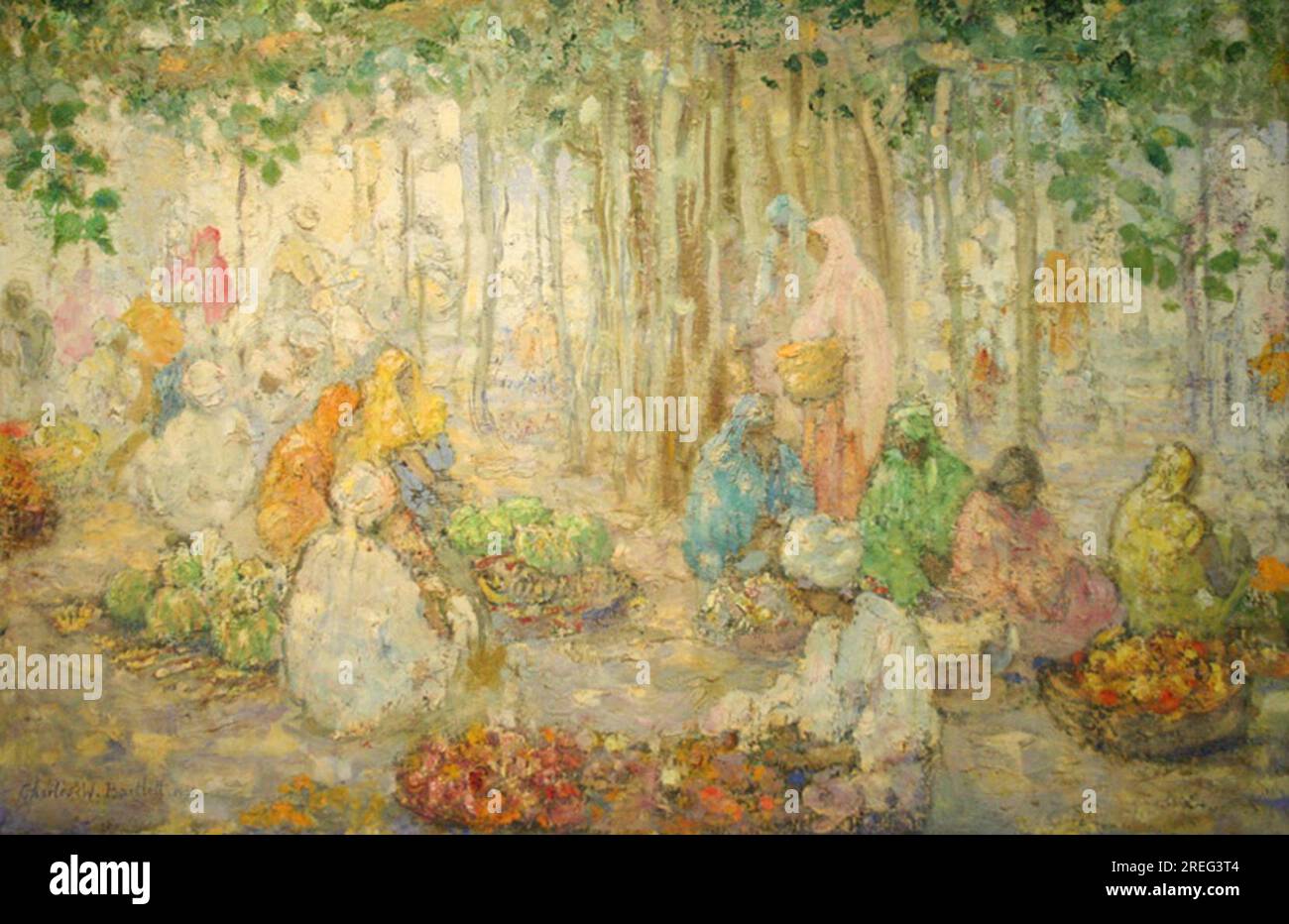 Unter dem Banyan Tree 1931 von Charles William Bartlett Stockfoto