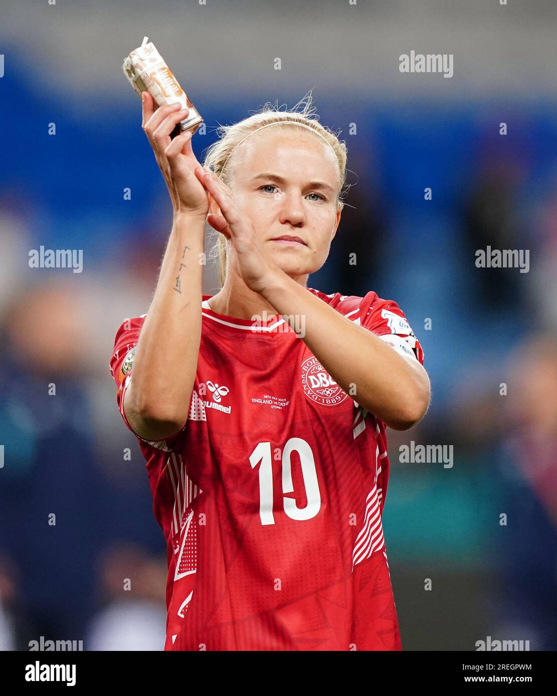 Dänischer Pernille Harder nach der FIFA Frauenweltmeisterschaft 2023 ...