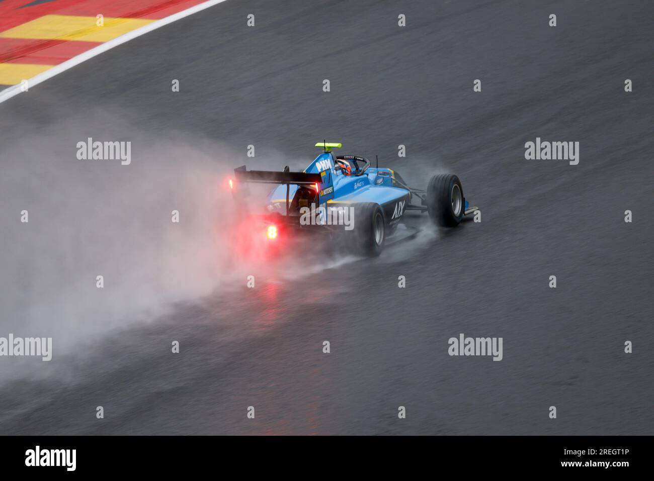 Stavelot, Belgien. 28. Juli 2023. 27 BARNARD Taylor (gbr), Jenzer Motorsport, Dallara F3, Action während der 8. Runde der FIA-Formel-3-Meisterschaft 2023 vom 28. Bis 30. Juli 2023 auf dem Circuit de Spa-Francorchamps in Stavelot, Belgien - Foto Paul Vaicle/DPPI Credit: DPPI Media/Alamy Live News Stockfoto