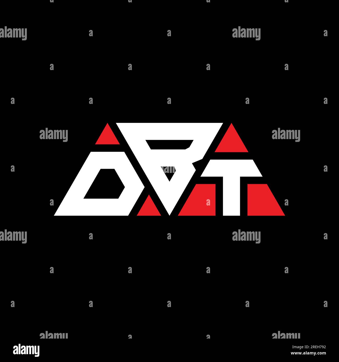 DBT-Logo mit Dreiecksbuchstaben und Dreiecksform. Monogramm mit DBT-Dreieck-Logo. DBT-dreieckige Vektorvorlage mit roter Farbe. DBT Triangul Stock Vektor DBT-Logo mit Dreiecksbuchstaben und Dreiecksform. Monogramm mit DBT-Dreieck-Logo. DBT-dreieckige Vektorvorlage mit roter Farbe. DBT Triangul Stock Vektor