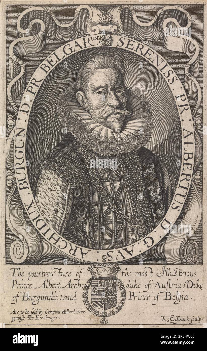 Albert, Erzherzog von Osterreich zwischen 1616 und 1621 von Renold Elstracke Stockfoto