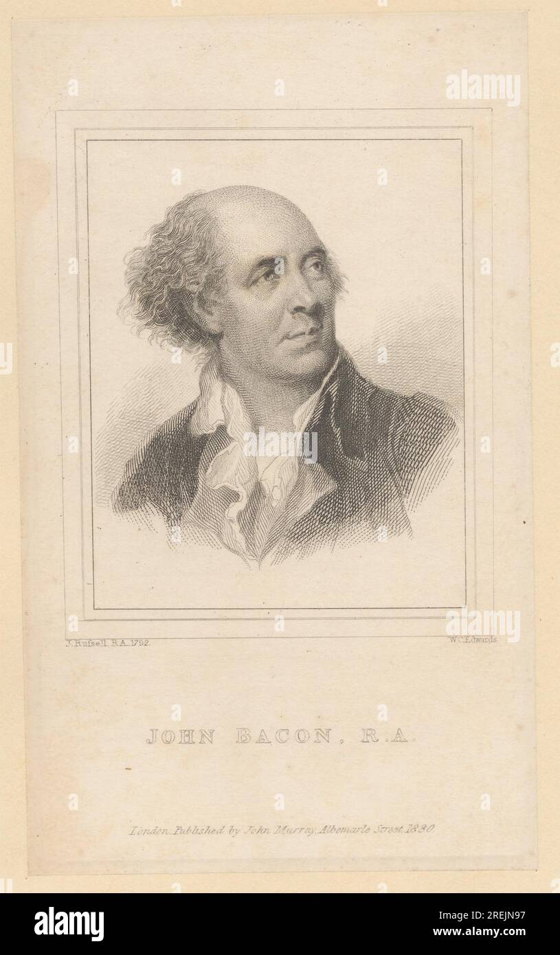 John Bacon, R. A. 1830 von William Camden Edwards Stockfoto