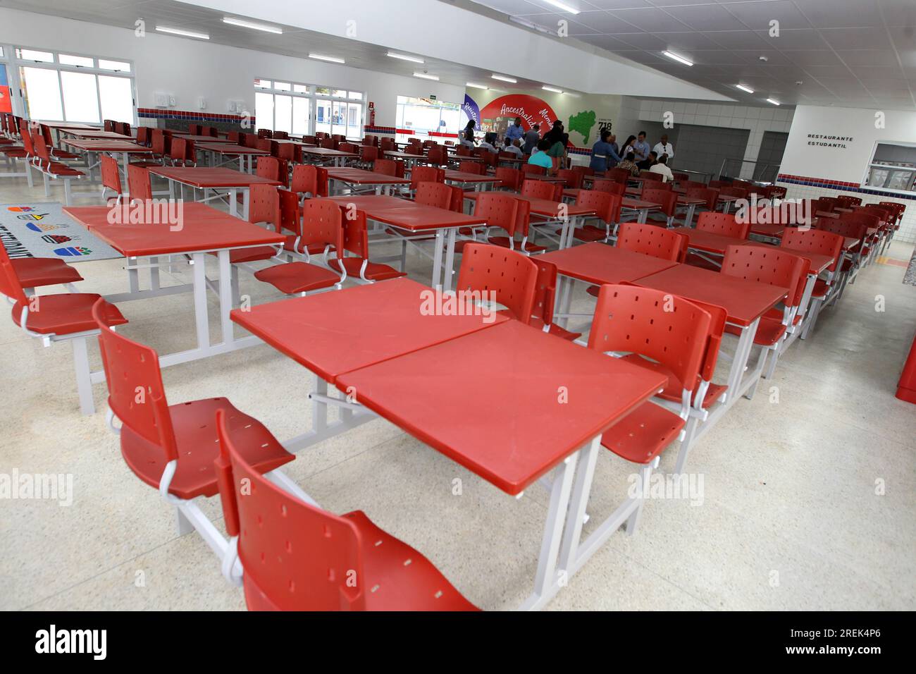 Boninal, bahia, brasilien - 29. april 2023: Blick auf eine Cafeteria in der Stadt Boninal. Stockfoto