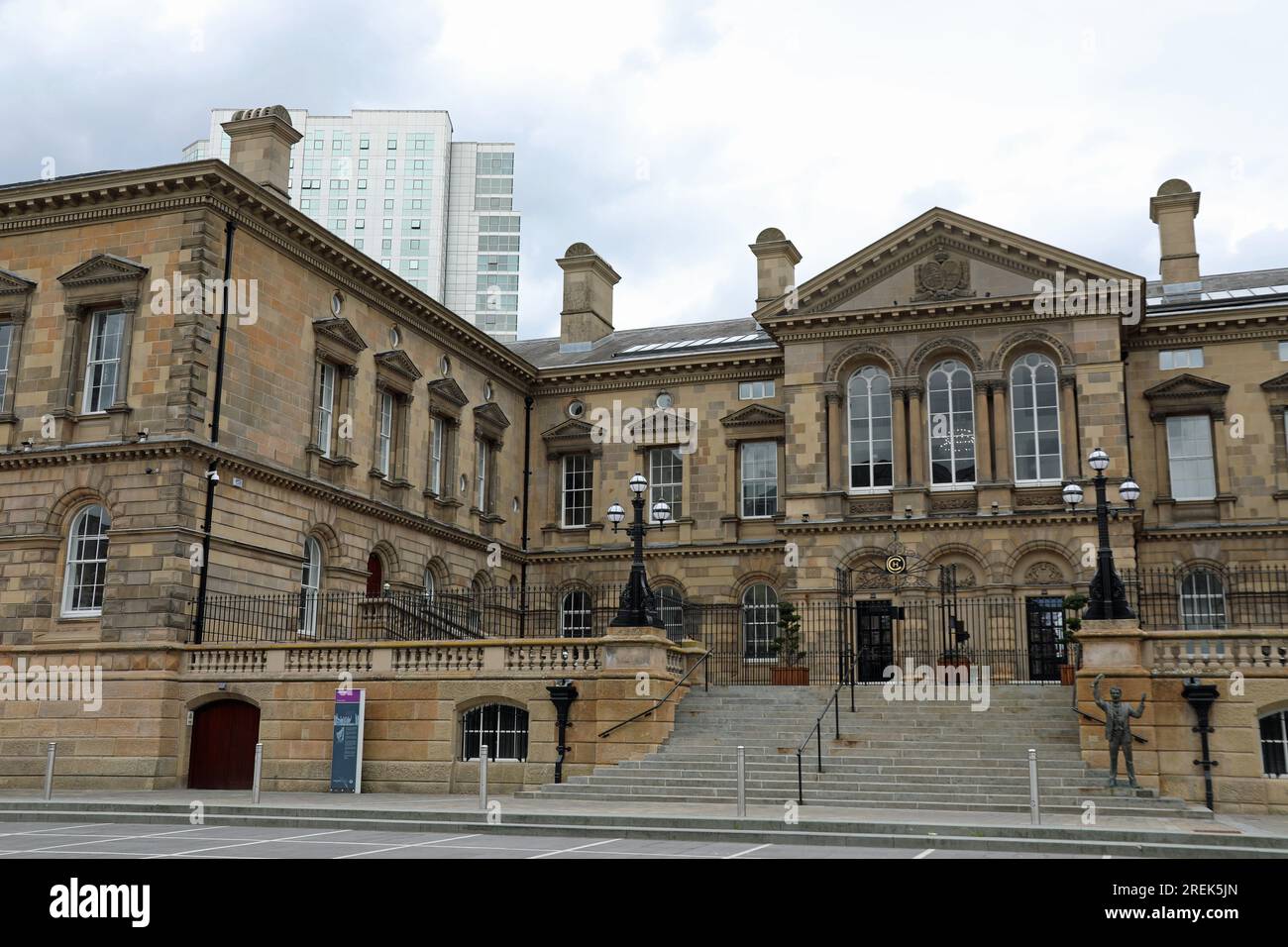 Zollhaus in Belfast Stockfoto