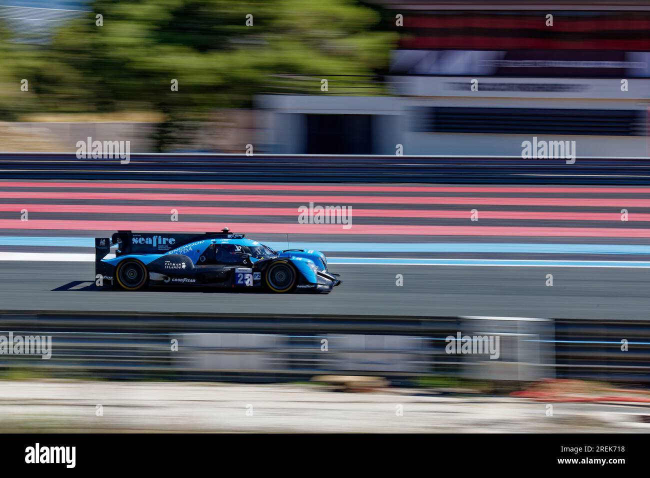 ELMS 2023 im Circuit Paul Ricard , Castellet, FRANKREICH, 16/07/2023 Florent 'MrCrash' B.. Stockfoto