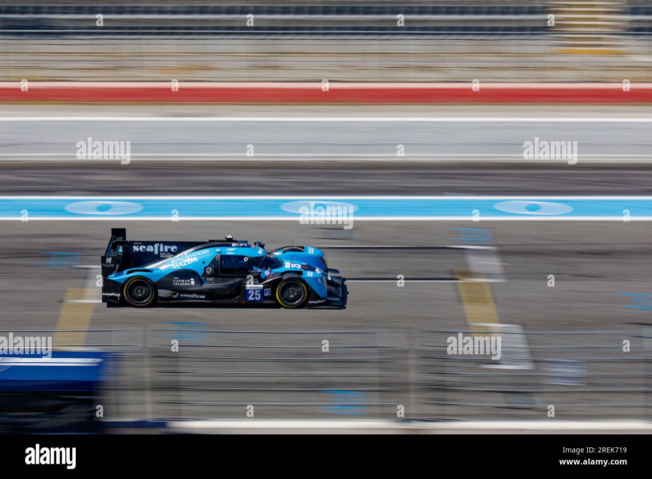 ELMS 2023 im Circuit Paul Ricard , Castellet, FRANKREICH, 16/07/2023 Florent 'MrCrash' B.. Stockfoto