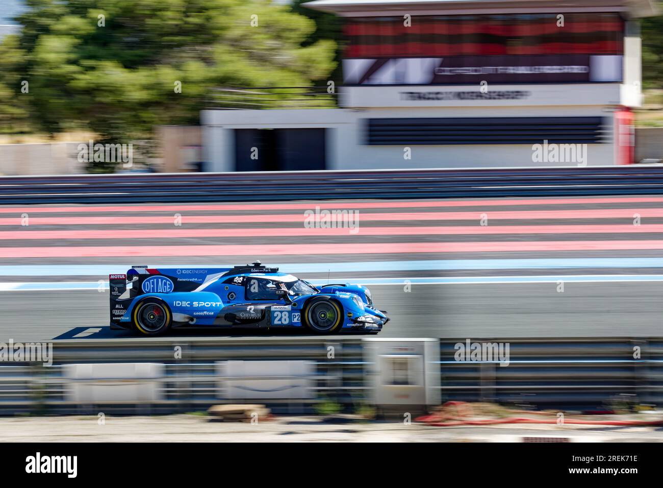 ELMS 2023 im Circuit Paul Ricard , Castellet, FRANKREICH, 16/07/2023 Florent 'MrCrash' B.. Stockfoto