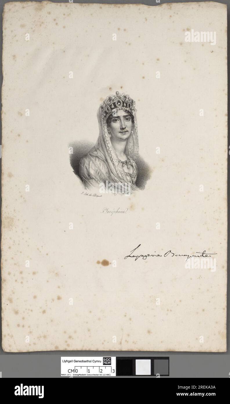 Joséphine circa 1805 von Francois-Séraphin Delpech Stockfoto