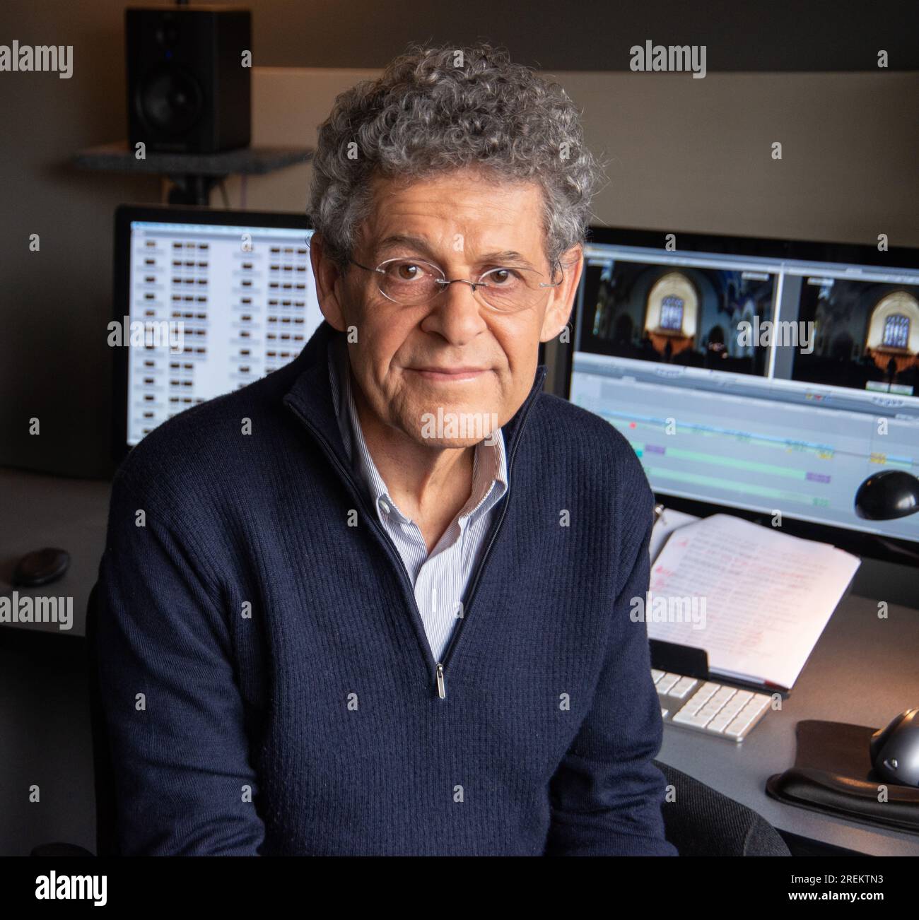 Sidney Wolinsky, kanadisch-amerikanische Filmredakteurin. Die Punkte umfassen: Die Form des Wassers, Greyhound, House of Cards und die Sopranos. Foto von WM. Stetz Stockfoto