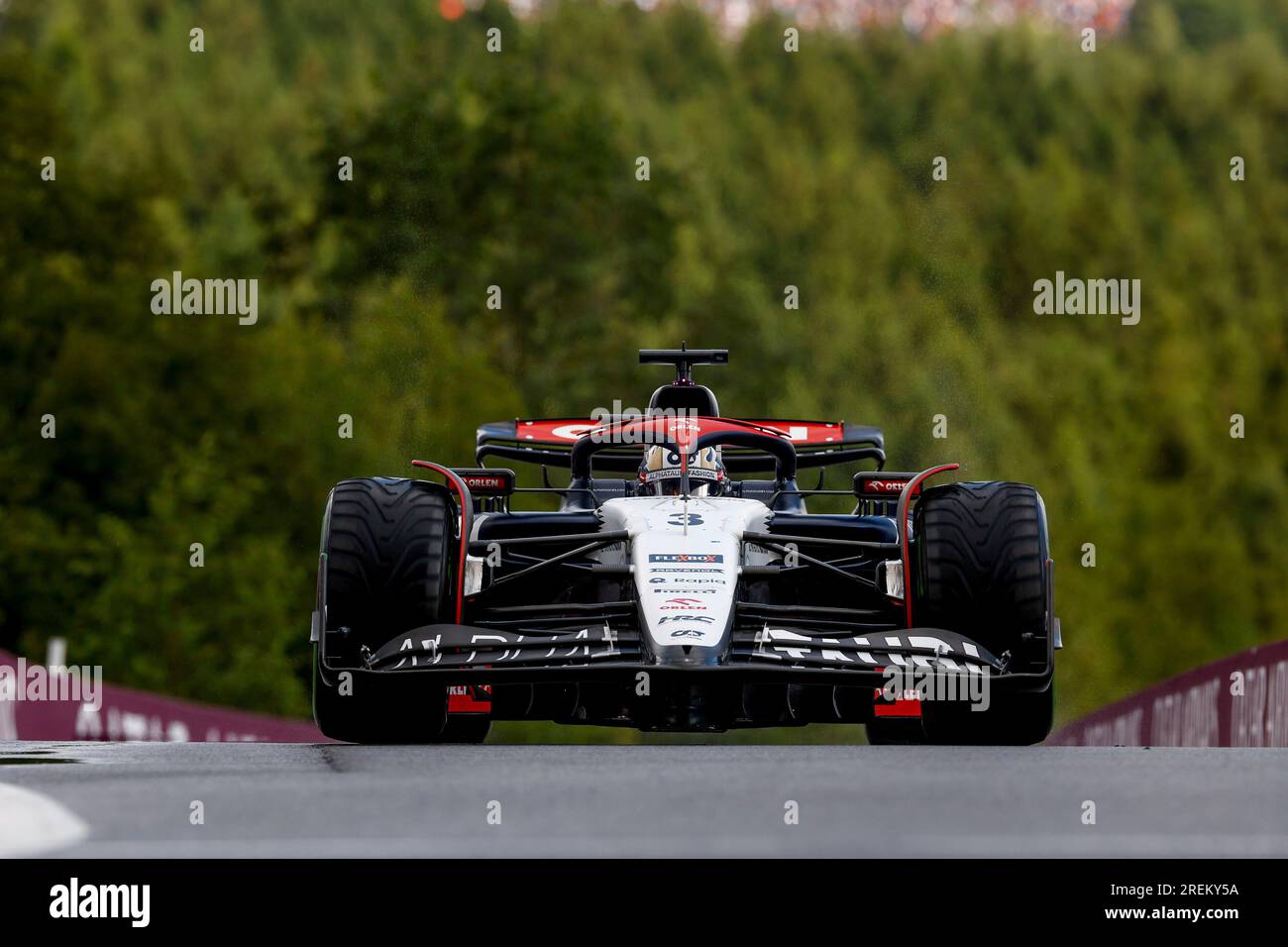 #3 Daniel Ricciardo (AUS, Scuderia AlphaTauri), F1 Grand Prix von Belgien am Circuit de Spa-Francorchamps am 28. Juli 2023 in Spa-Francorchamps, Belgien. (Foto von HIGH TWO) Stockfoto