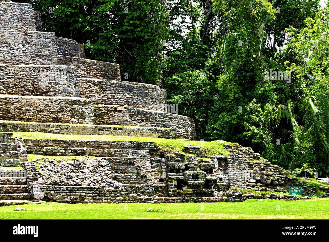 Jaguar Tempel Stockfoto