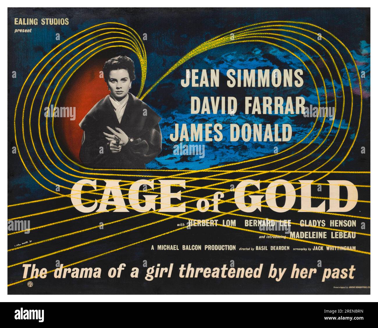 KÄFIG AUS GOLD (1950), Regie BASIL DEARDEN. Kredit: EALING STUDIOS / Album Stockfoto