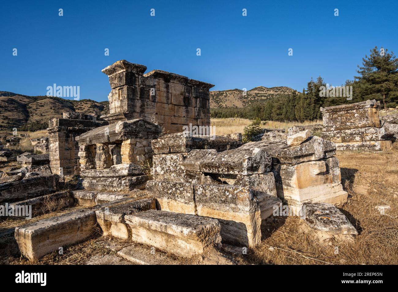 Pamukkale, Hierapolis Pamukkale archäologische Stätte (UNESCO ...